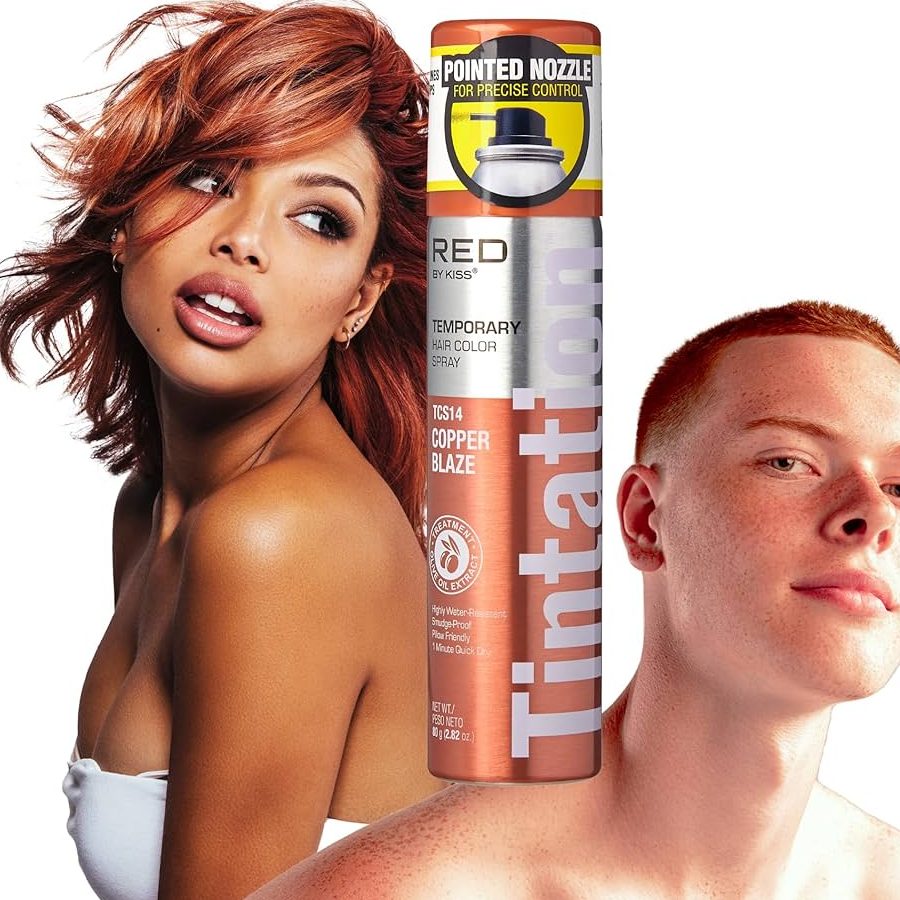 how to get spray paint out of hair