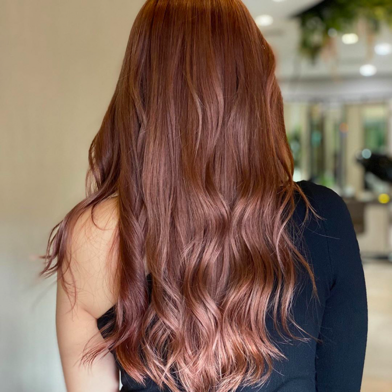 can i dye my hair with oil in it